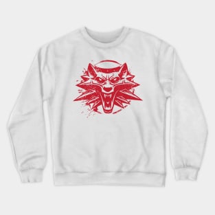 I am the witcher red Crewneck Sweatshirt